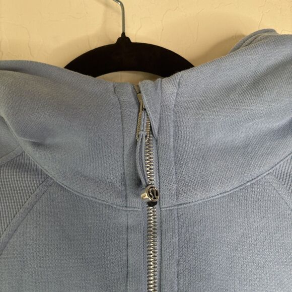 Lululemon Scuba Oversized Half Zip Hoodie Blue - Picture 3 of 5